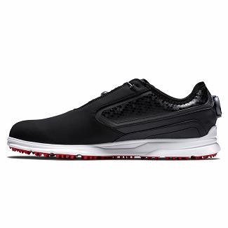 Men's Footjoy Superlites XP Spikeless Golf Shoes Black NZ-438478